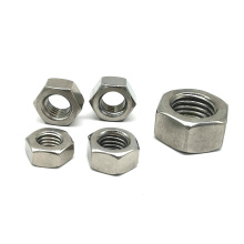 DIN934 Stainless steel A2 A4 SS304 SS316 hex head nut M6 M8 M10 different types of  nuts and bolts